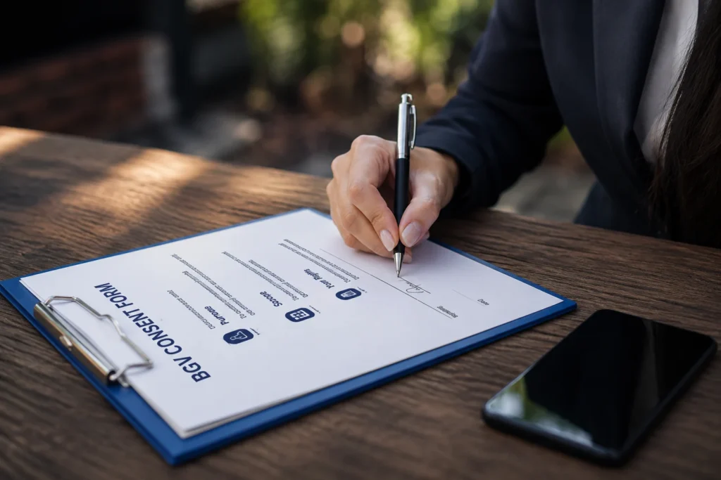 BGV Consent Form