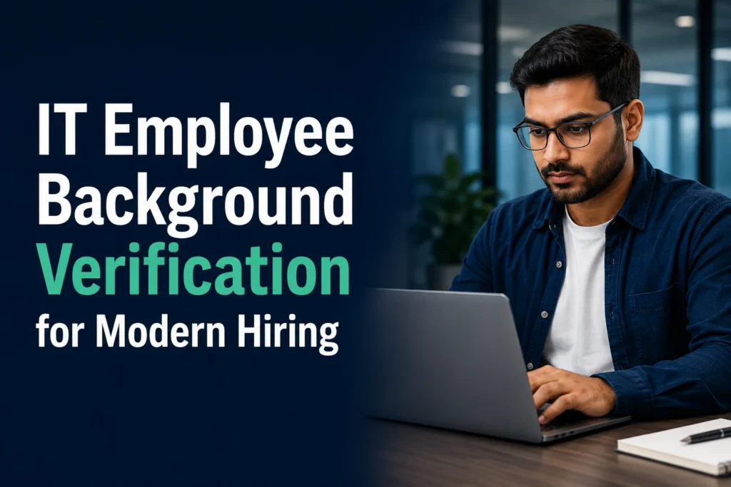 IT employee background verification