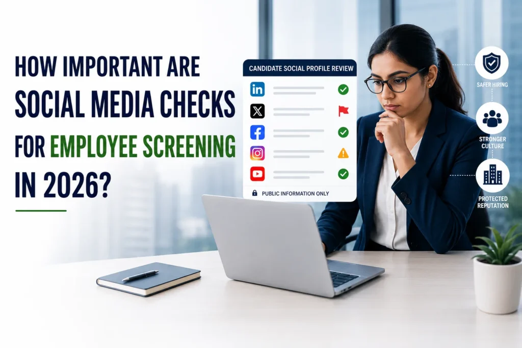 social media background checks in India