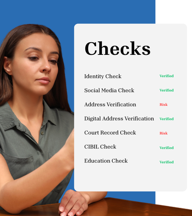 Global Checks verification checks panel