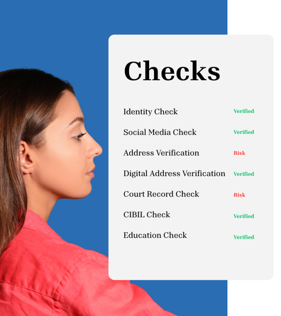 Global Checks verification checks panel