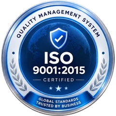ISO 9001:2015 certified, quality management system