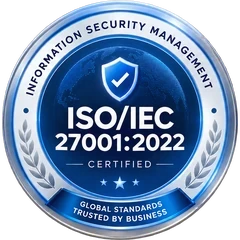 ISO/IEC 27001:2022 certified, information security management